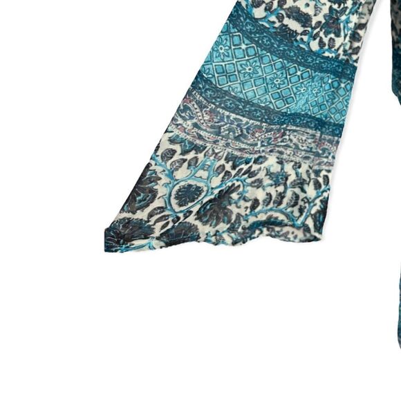 Show Me Your Mumu Blue Mixed Print Romper Size XS - Picture 5 of 6